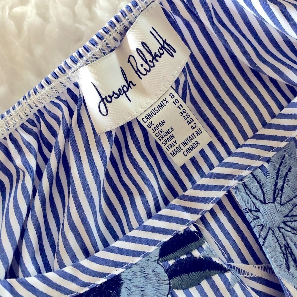 Joseph Ribkoff Blue/White Tunic - Picture 4 of 5